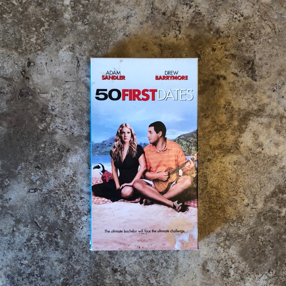 50 first dates VHS